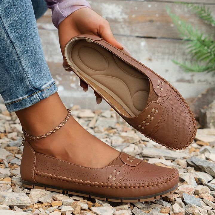 Samantha | Dames Stijlvolle Orthopedische Casual Instapschoenen
