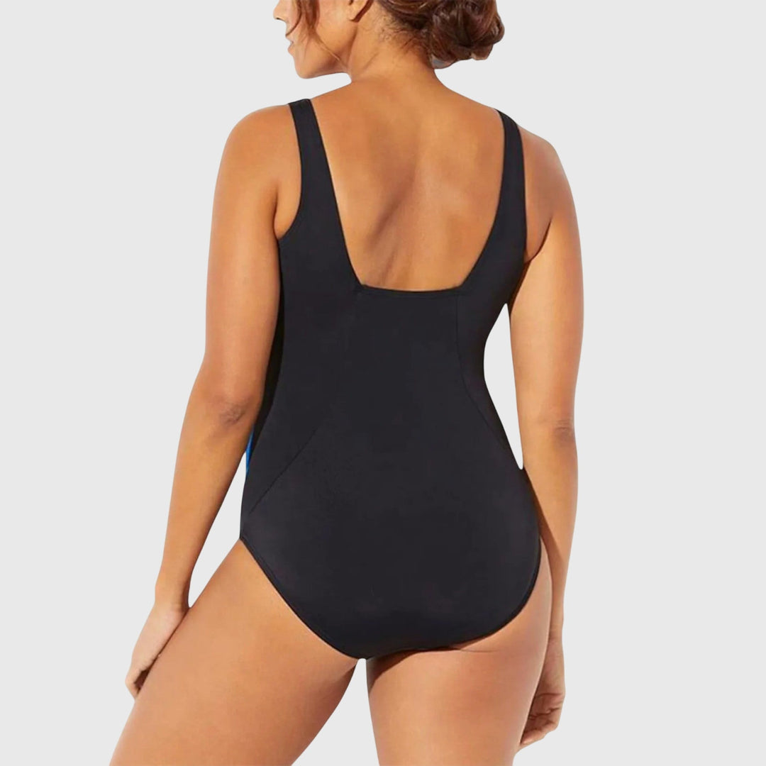 Phoebe | Dames Eénstuk Badpak met Tropische Print