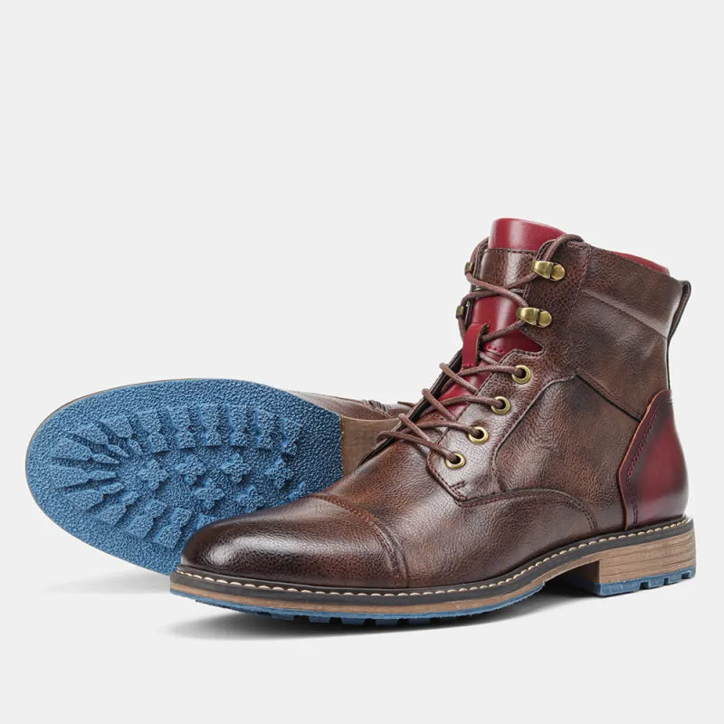 Jonah | Heren Klassieke Veters Combat Boots