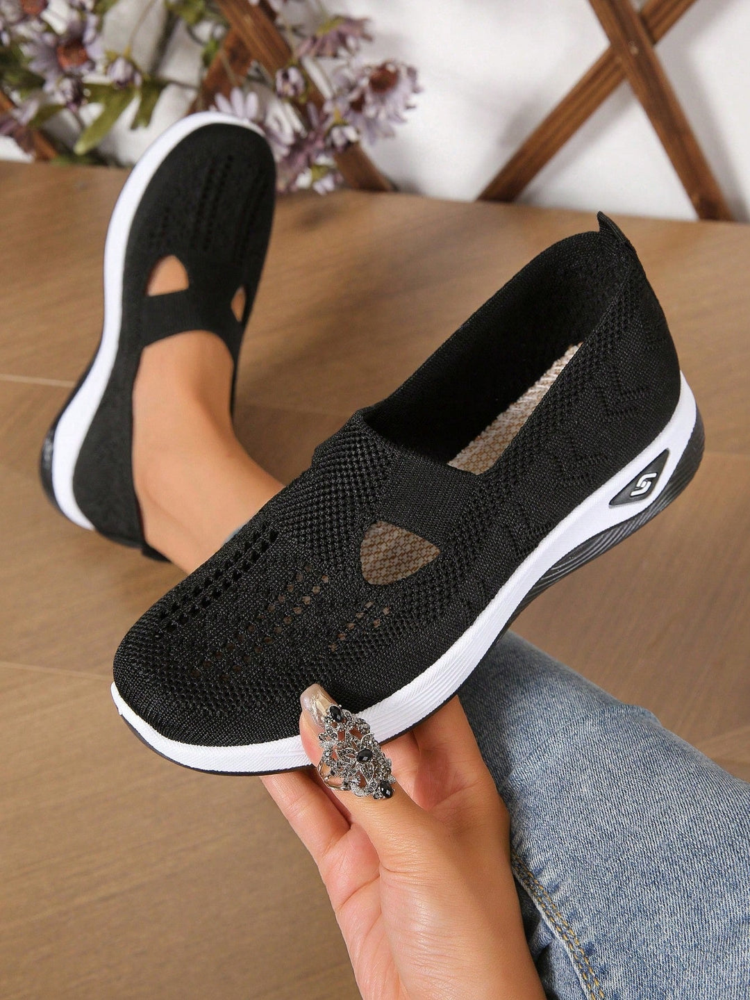 Hailey | Dames Instap Casual Wandelschoenen