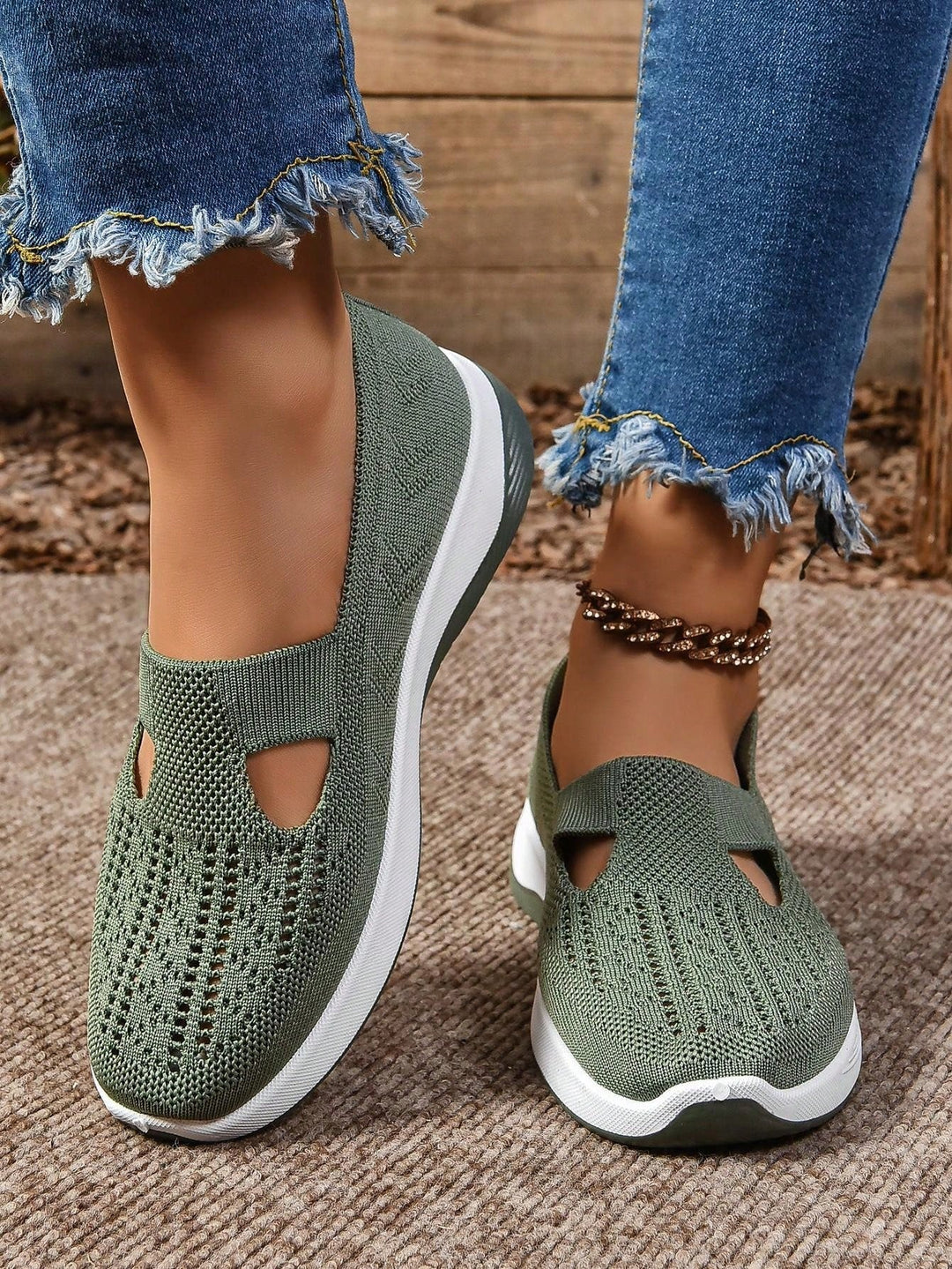 Hailey | Dames Instap Casual Wandelschoenen