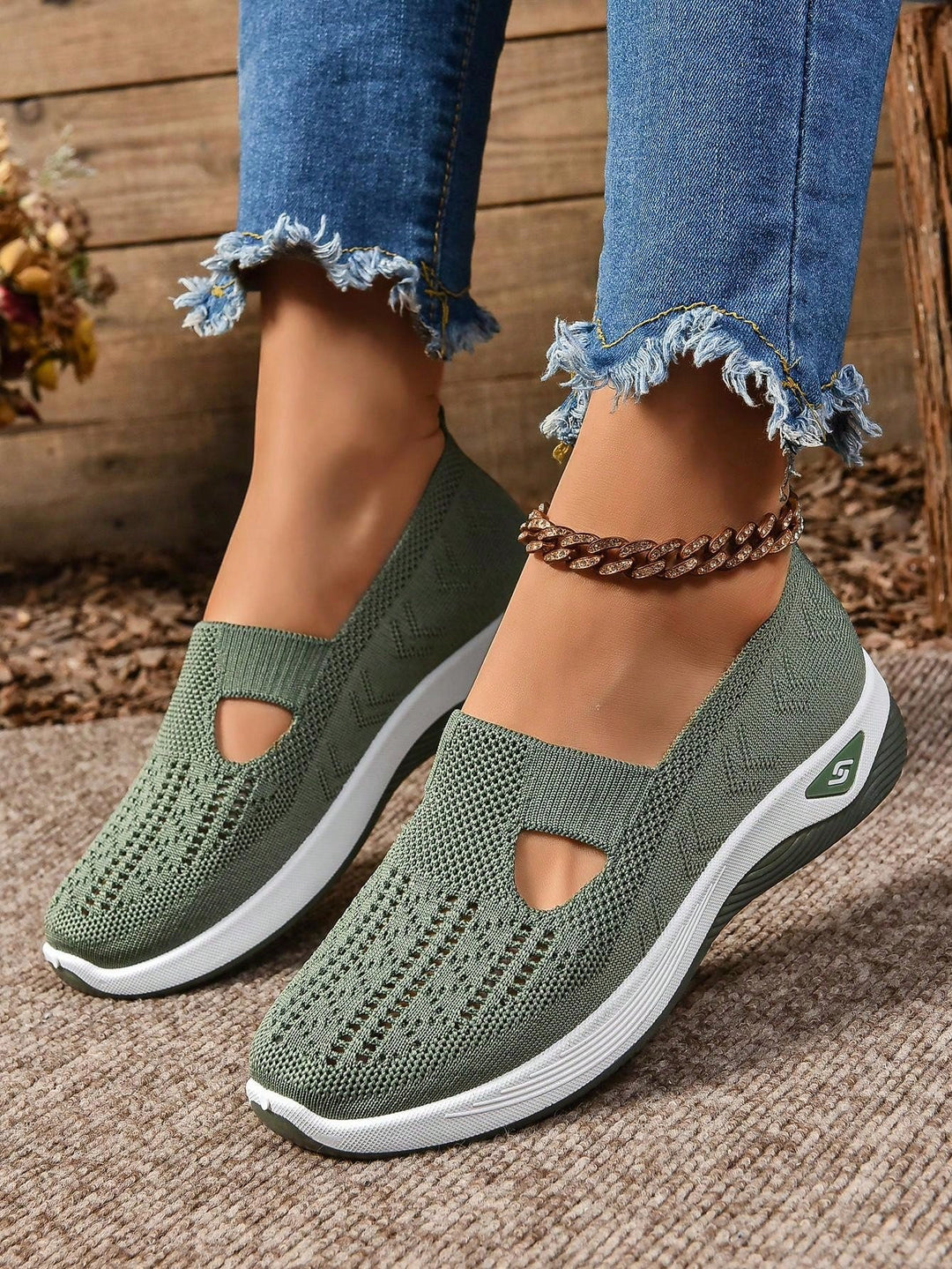 Hailey | Dames Instap Casual Wandelschoenen
