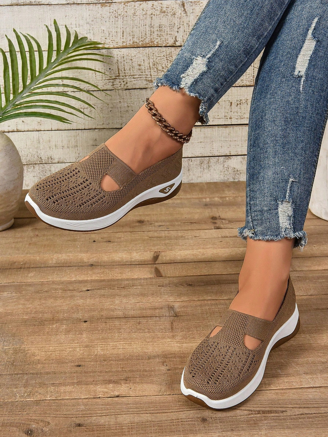 Hailey | Dames Instap Casual Wandelschoenen