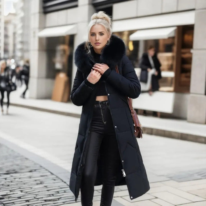 Rachel | Dames Casual Winterjas met Capuchon en Ritssluiting