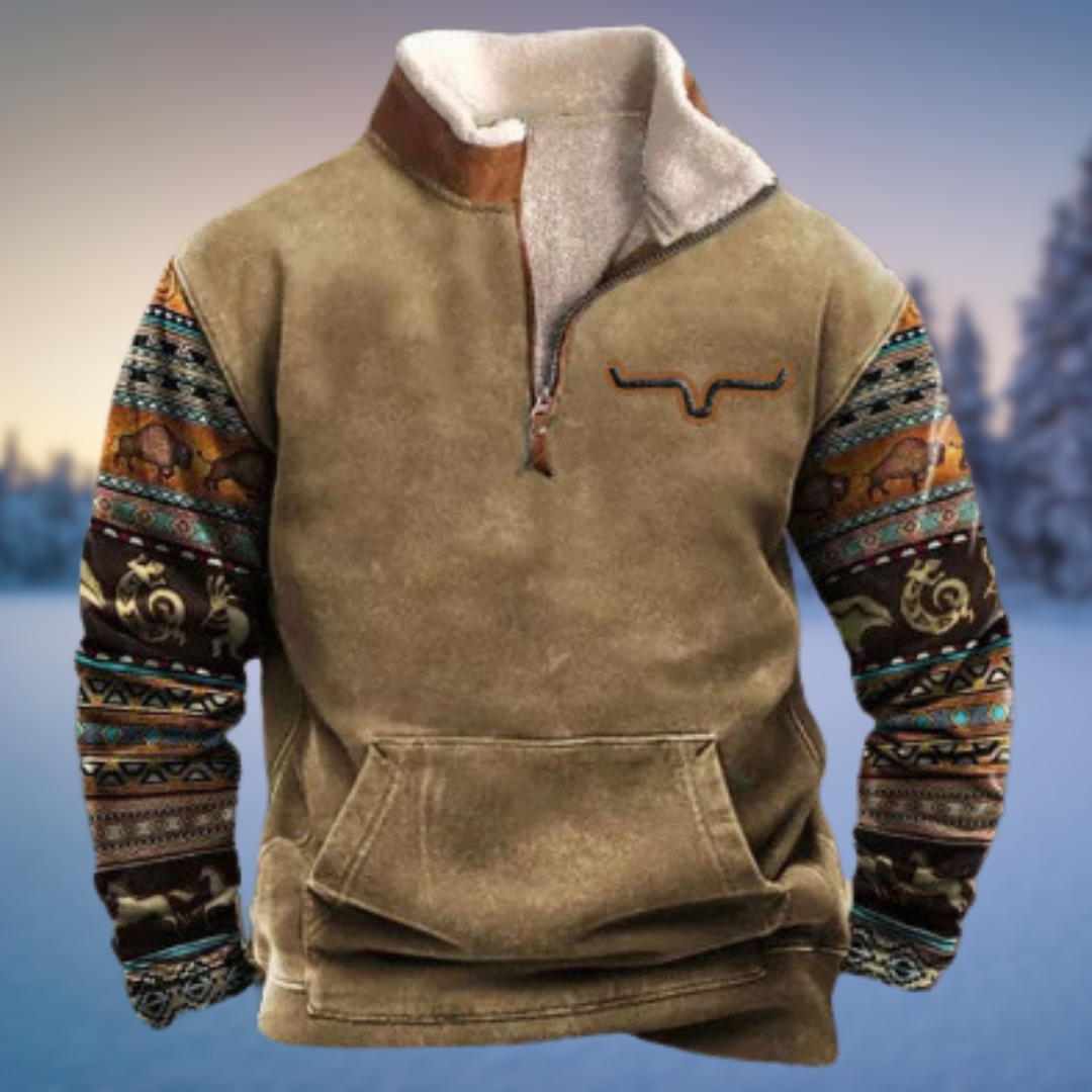 Troy | Heren Zachte Winter Western Trui