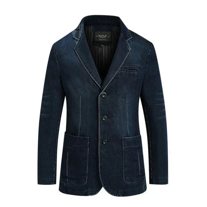Blaine | Heren Klassieke Modieuze Blazer met Drie Knopen