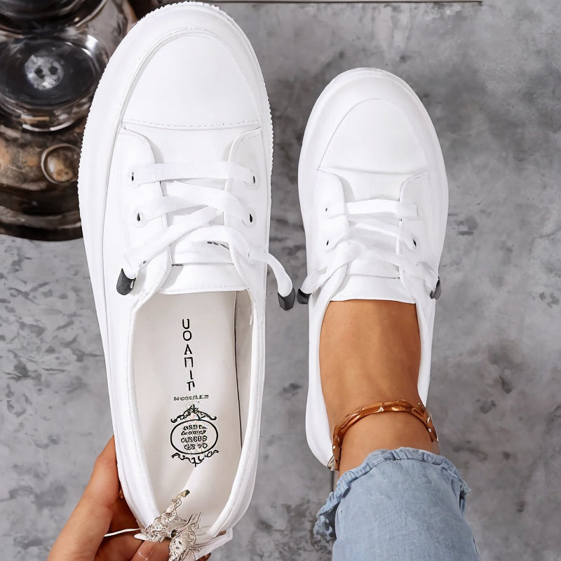 Nicole | Dames Minimalistische Vetersneakers