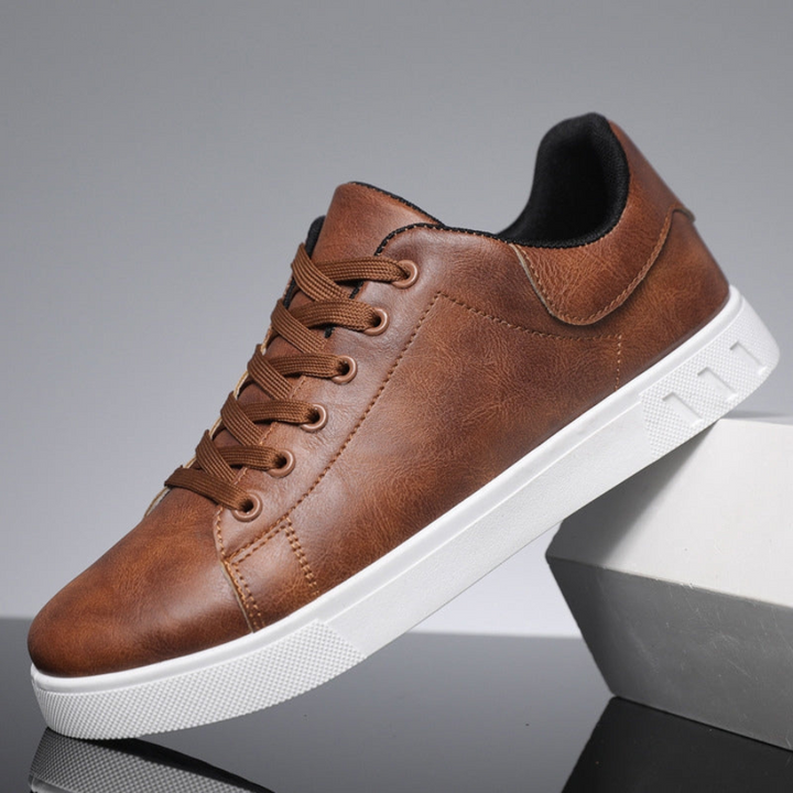 Troy | Heren Klassieke Vetersluiting Lage Sneakers