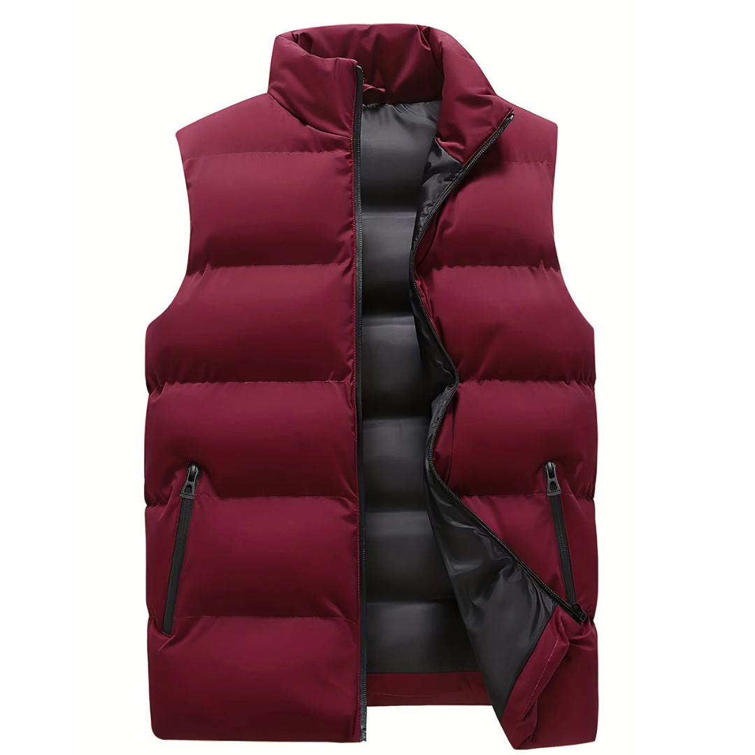 Quentin | Heren Winter Puffer Vest Voor Laagjes