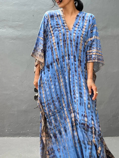 Chelsea | Dames Janne Kaftan Maxi Zomerjurk
