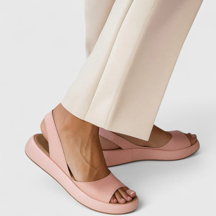 Vivian | Dames Platform Slingback Sandalen