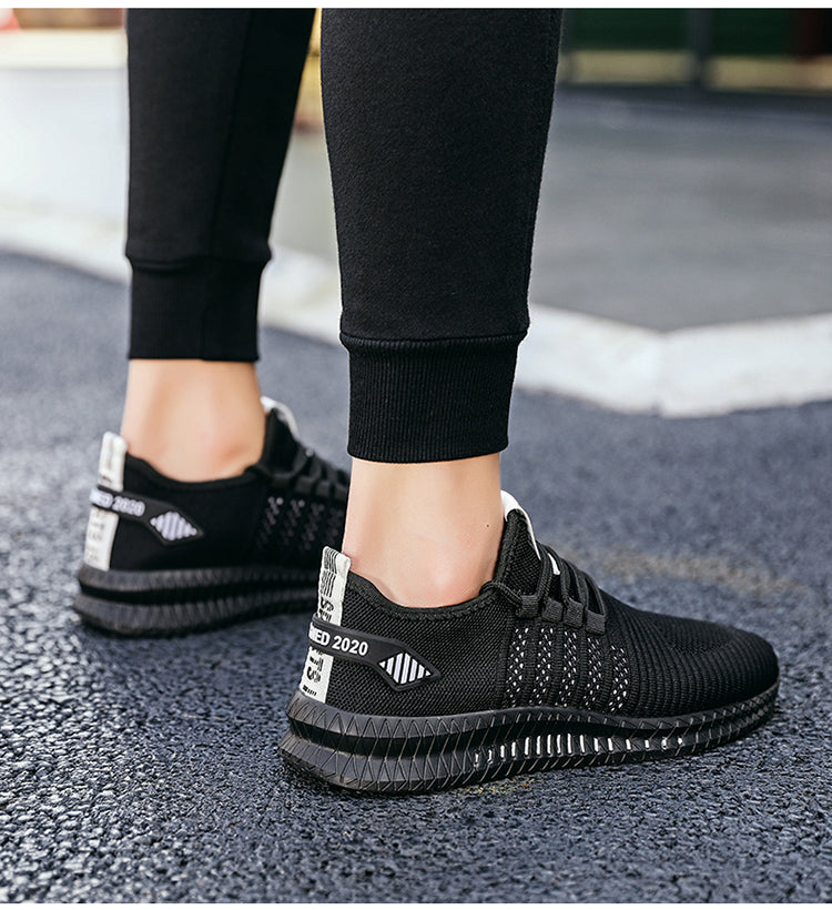 Fredrick | Heren Ademend Veterschoenen voor Hardlopen