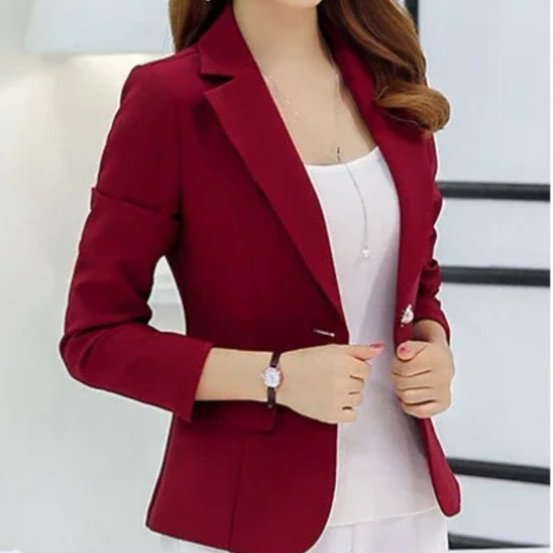 Samantha | Dames Enkelrijige Office Blazer
