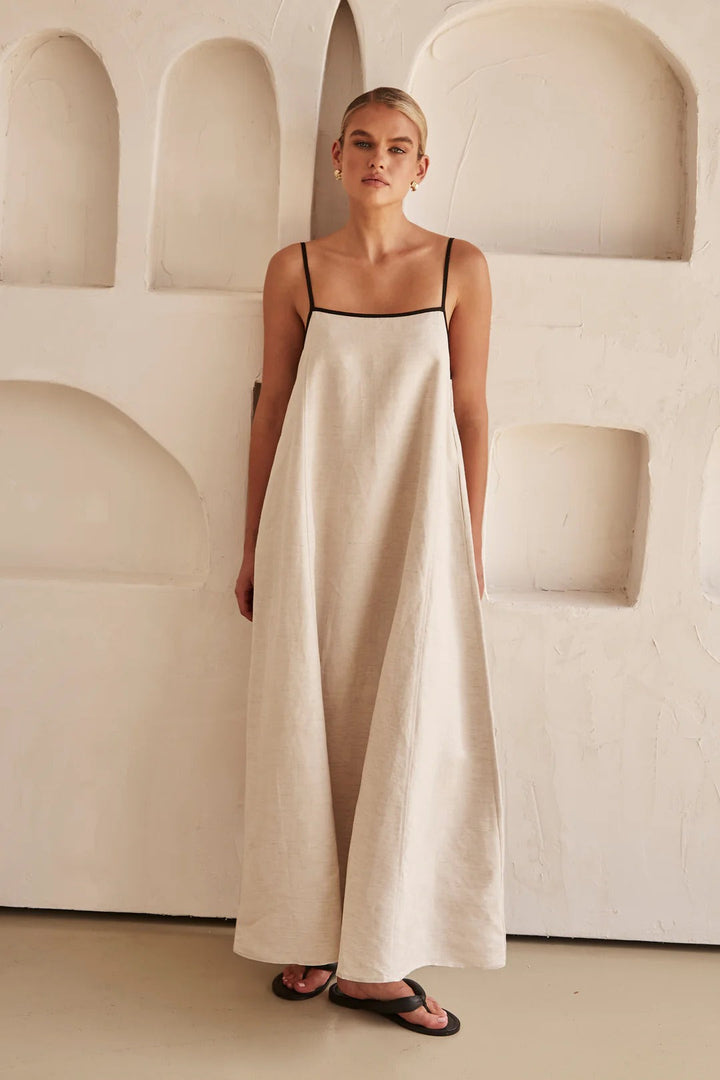 Eleanor | Dames Maxi Jurk Met Spaghettibandjes Voor Bruiloftsgasten