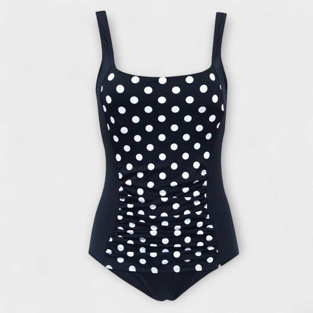 Dahlia | Dames Tankini Badpak met Print en Smalle Bandjes
