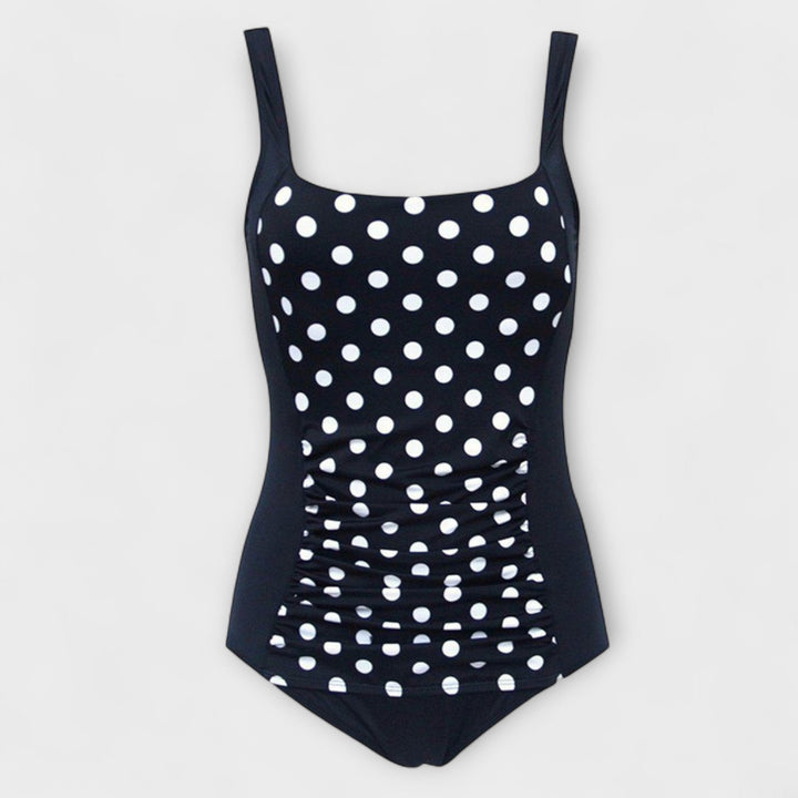 Dahlia | Dames Tankini Badpak met Print en Smalle Bandjes