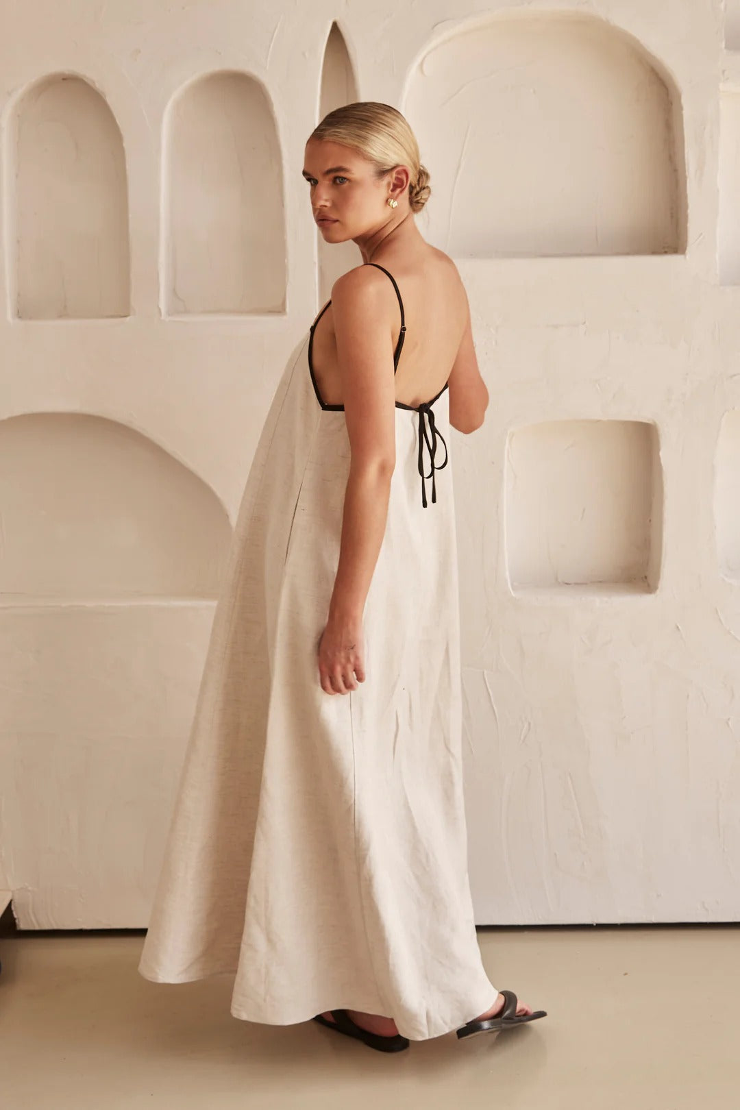 Eleanor | Dames Maxi Jurk Met Spaghettibandjes Voor Bruiloftsgasten
