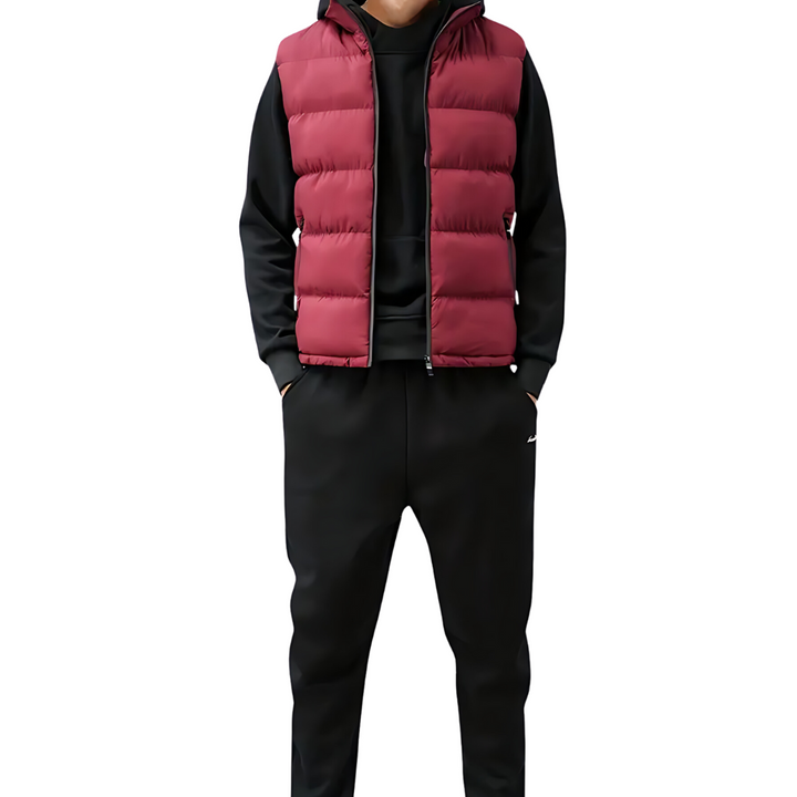 Quentin | Heren Winter Puffer Vest Voor Laagjes