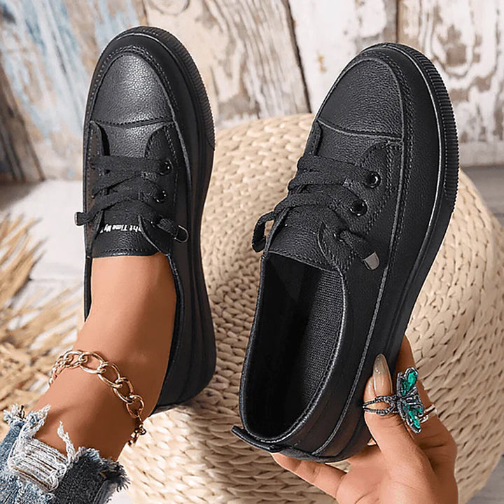 Nicole | Dames Minimalistische Vetersneakers