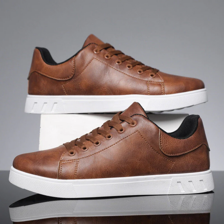 Troy | Heren Klassieke Vetersluiting Lage Sneakers