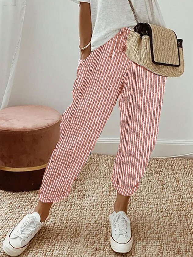 Emma | Dames Casual Broek met Losse Pasvorm