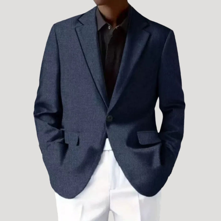 Alexander | Heren Gestructureerde Getailleerde Casual Blazer
