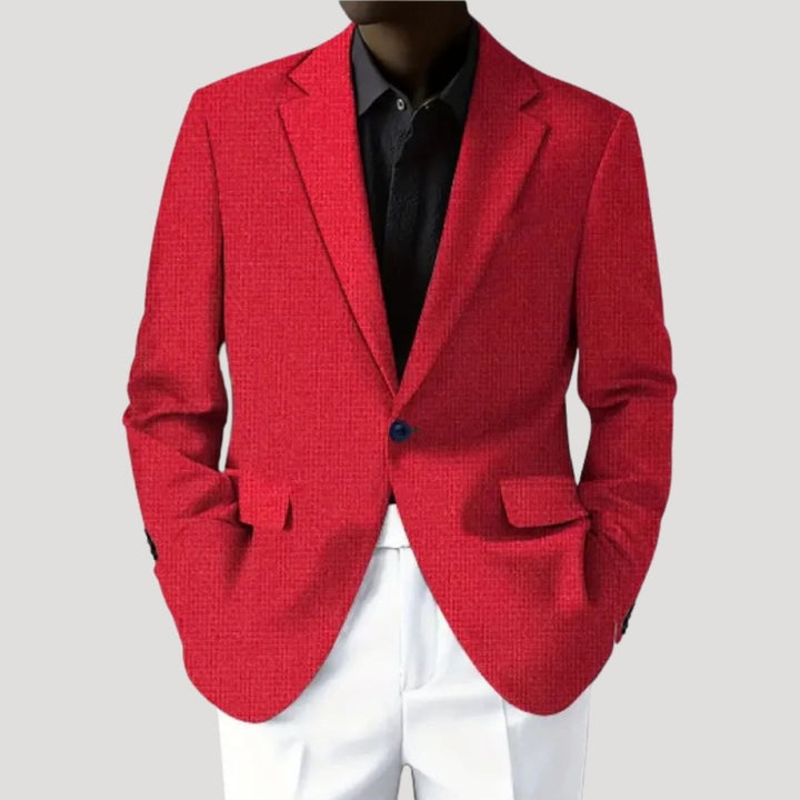 Alexander | Heren Gestructureerde Getailleerde Casual Blazer