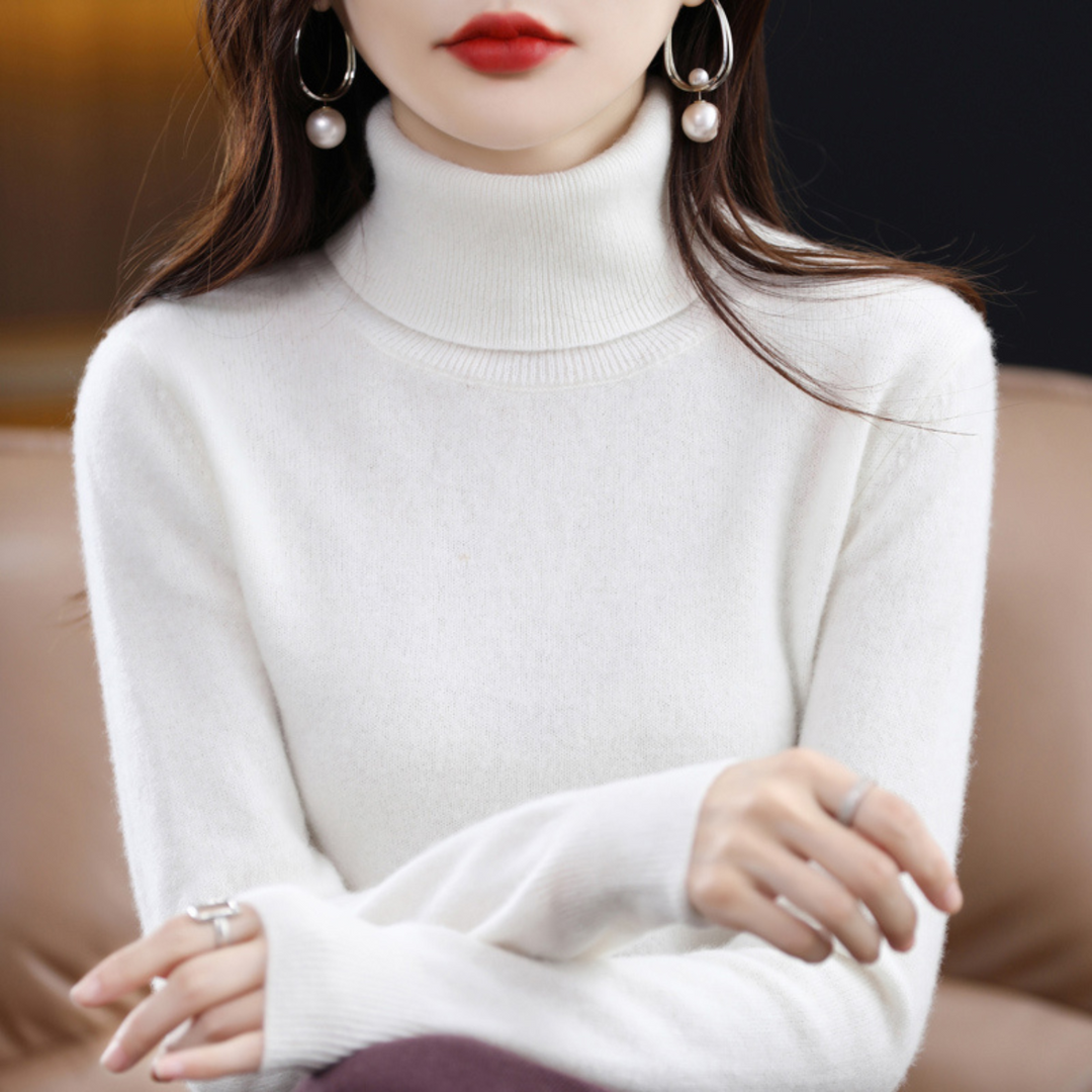 Aubrey | Dames Winter Klassieke Gebreide Coltrui