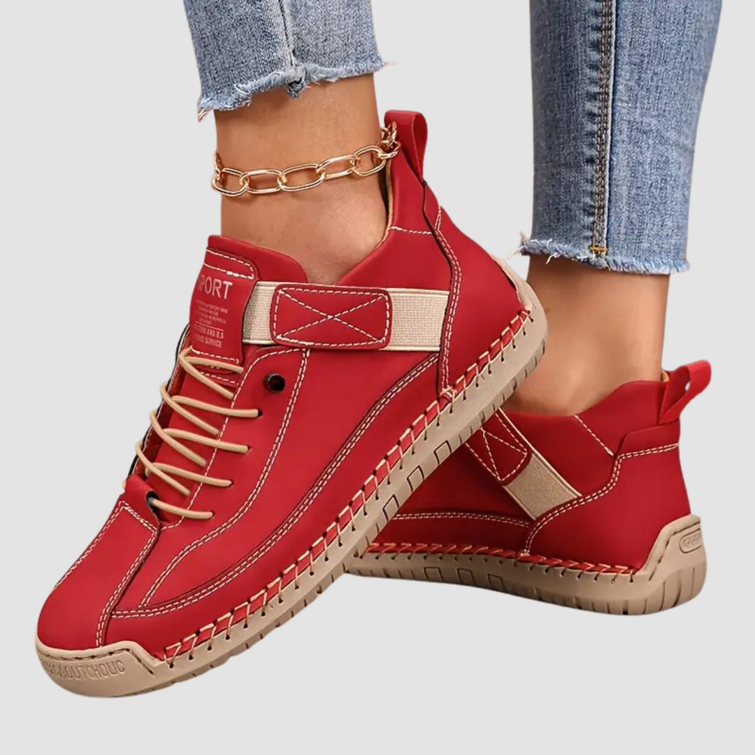 Kendra | Dames orthopedische klittenband casual sneakers