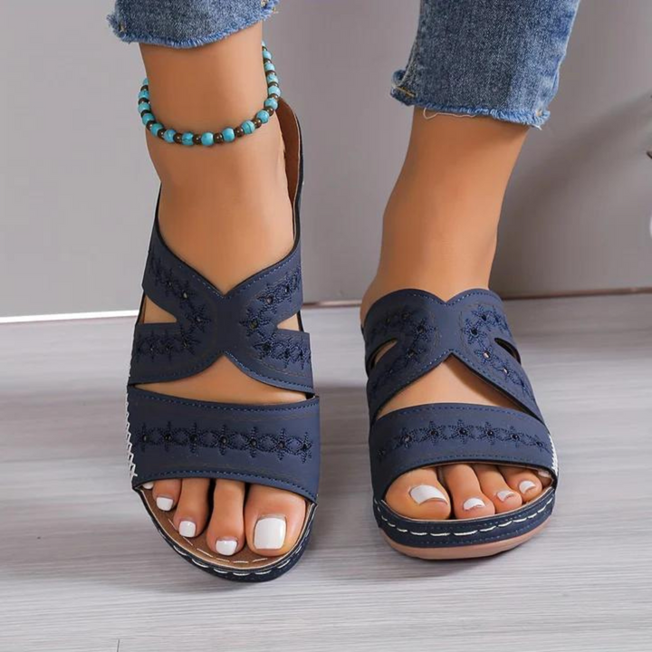 Dahlia | Dames Zomer Orthopedische Sandalen Voor Dagelijks Gebruik