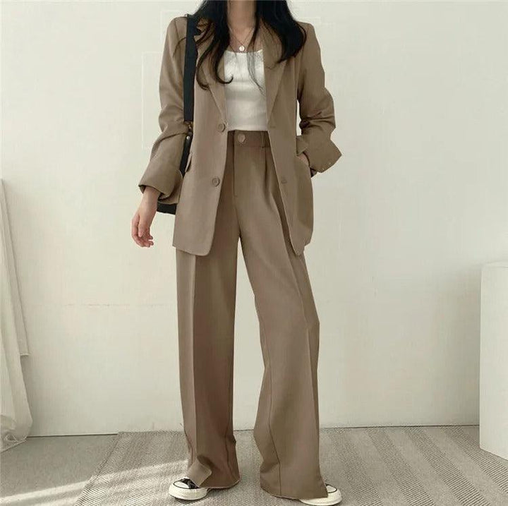 Sienna | Dames Klassiek Tweedelig Blazer- en Broek Set