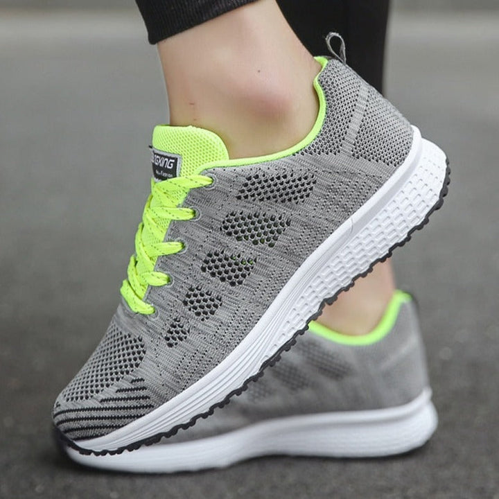 Kennedy | Dames Casual Wandelsneakers Met Veters