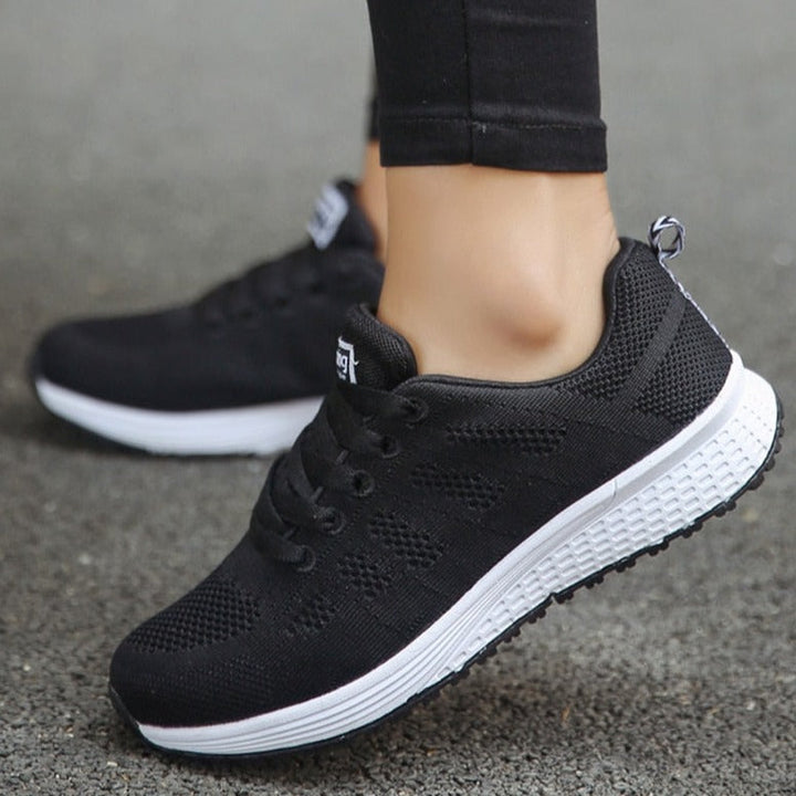 Kennedy | Dames Casual Wandelsneakers Met Veters