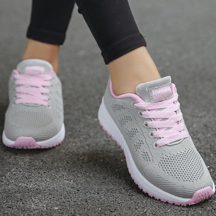 Kennedy | Dames Casual Wandelsneakers Met Veters