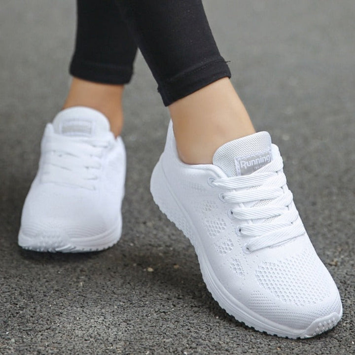 Kennedy | Dames Casual Wandelsneakers Met Veters