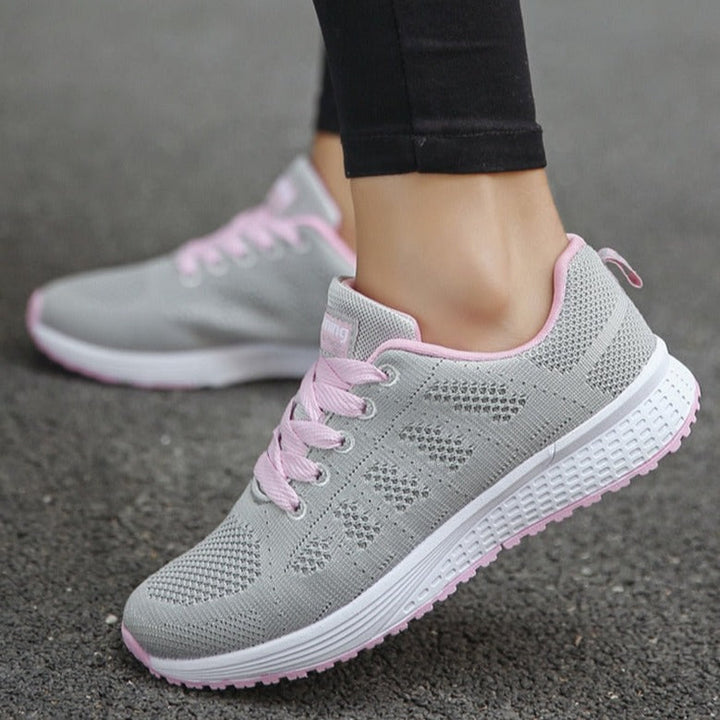 Kennedy | Dames Casual Wandelsneakers Met Veters