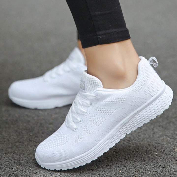 Kennedy | Dames Casual Wandelsneakers Met Veters