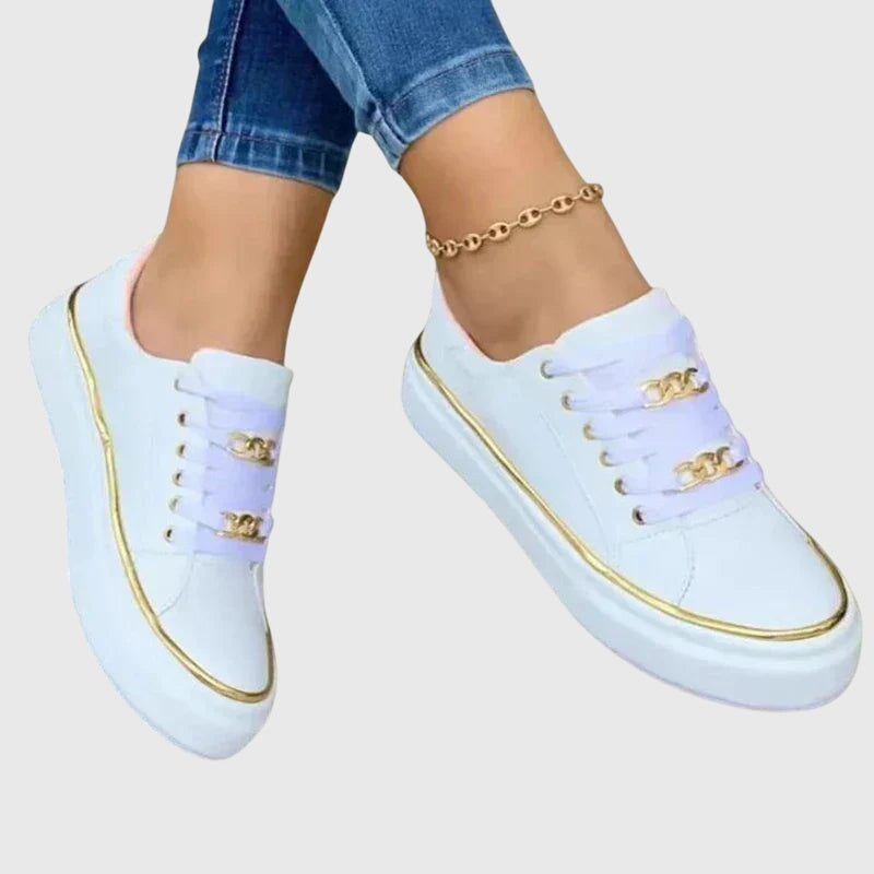 Clementine | Dames trendy casual wandelsneakers