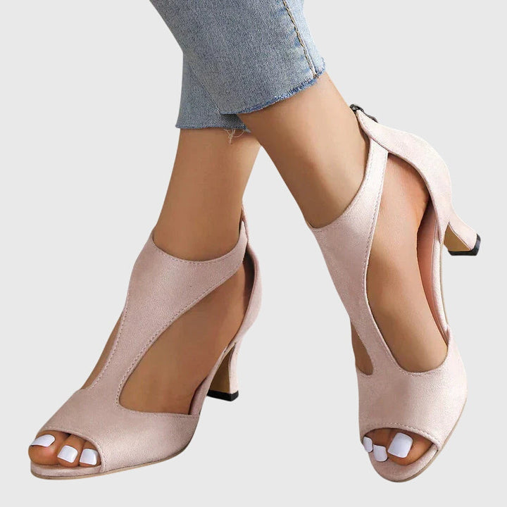 Olivia | Dames chique T-band hakken