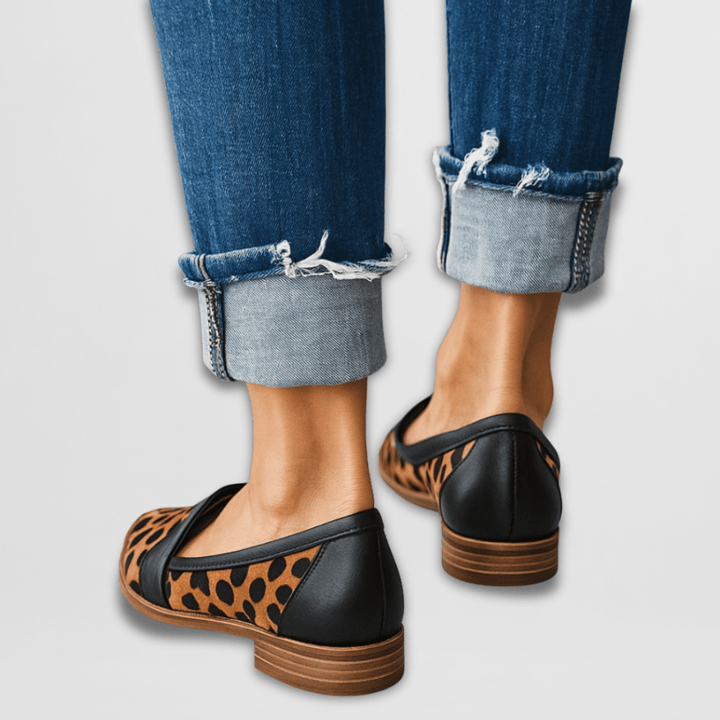 Paige | Dames elegante comfortabele puntige loafers