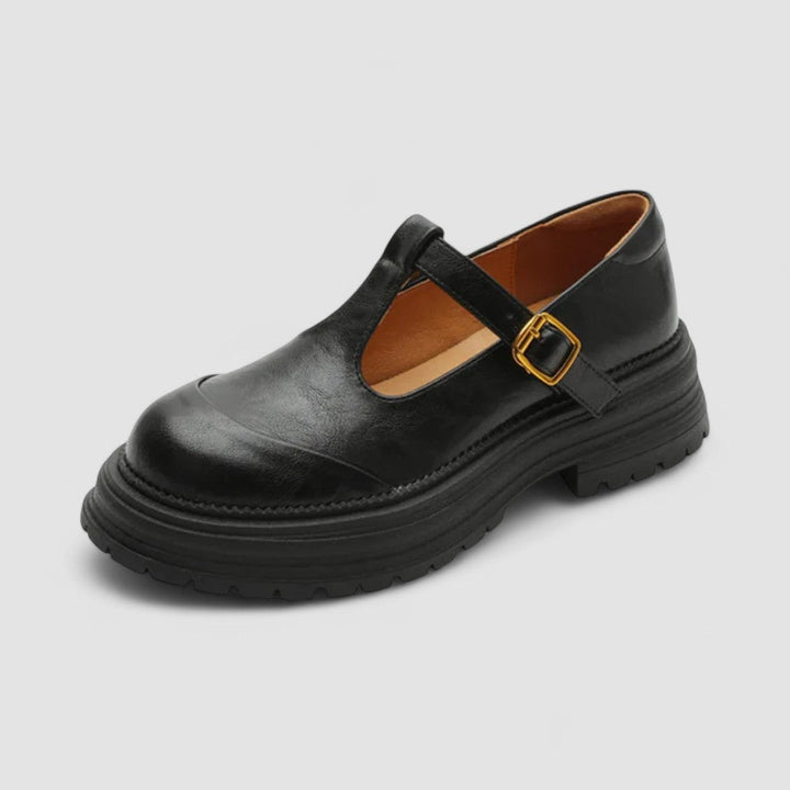 Kylie | Dames Casual T-strap Schoenen Met Plateauzool