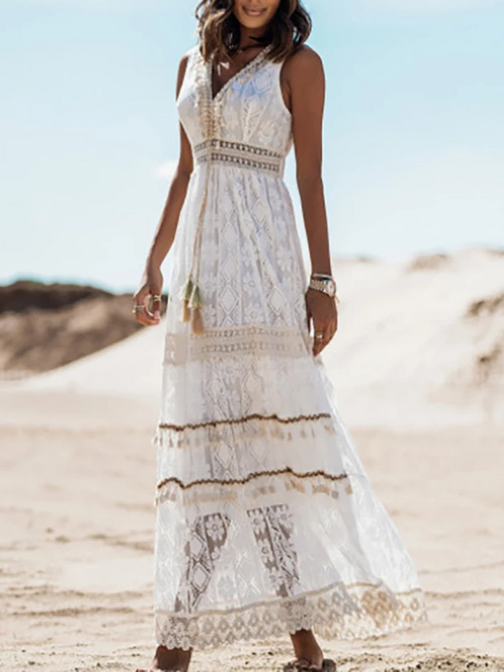 Cherish | Dames Boho Zomer Maxijurk