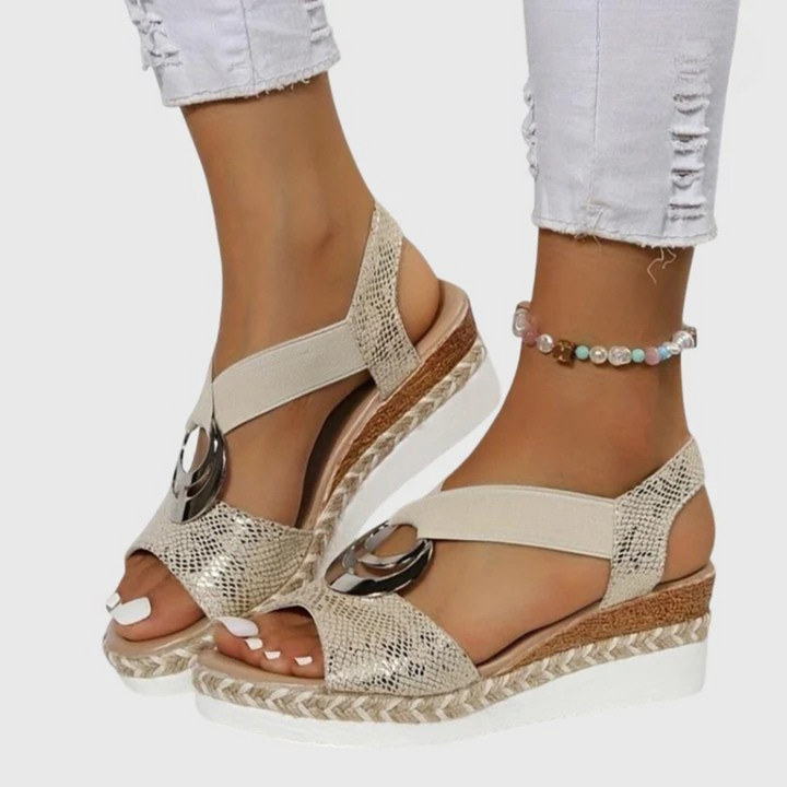 Phoebe | Dames orthopedische sandalen met gespsluiting