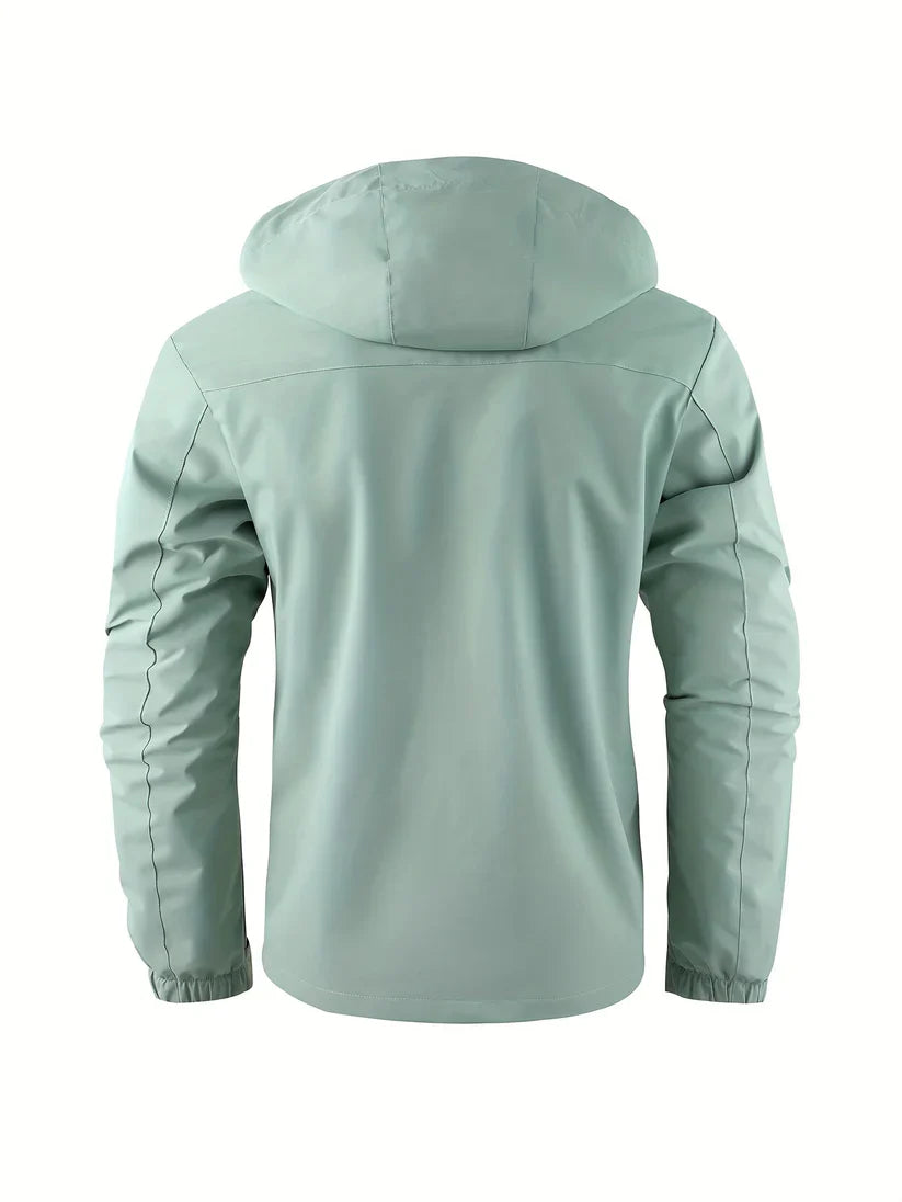 Chance | Heren Gewatteerde Thermische Cargo Jas met Capuchon