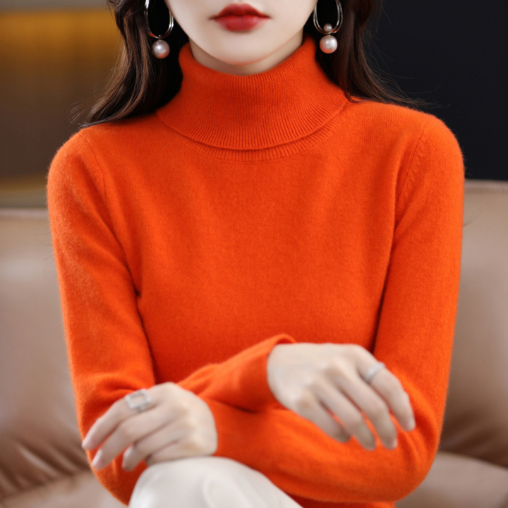 Aubrey | Dames Winter Klassieke Gebreide Coltrui