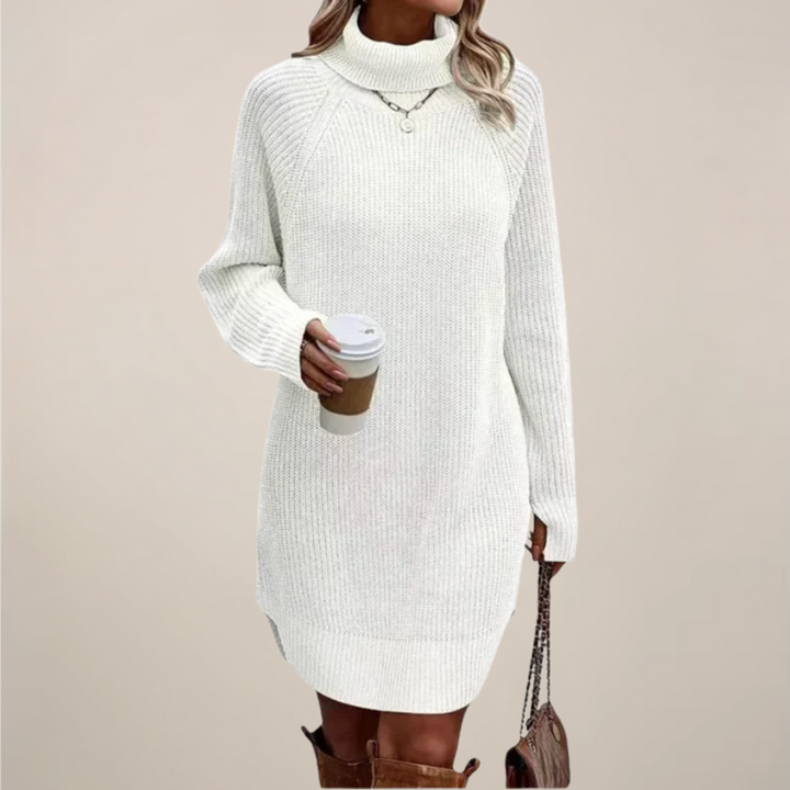 Faye | Dames Coltrui Jurk met Lange Mouwen