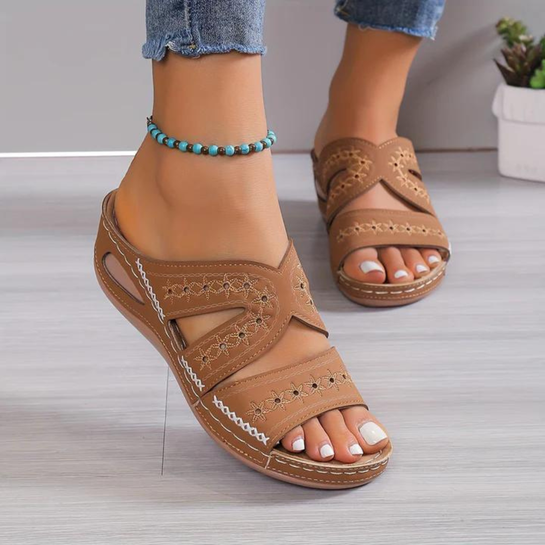Dahlia | Dames Zomer Orthopedische Sandalen Voor Dagelijks Gebruik