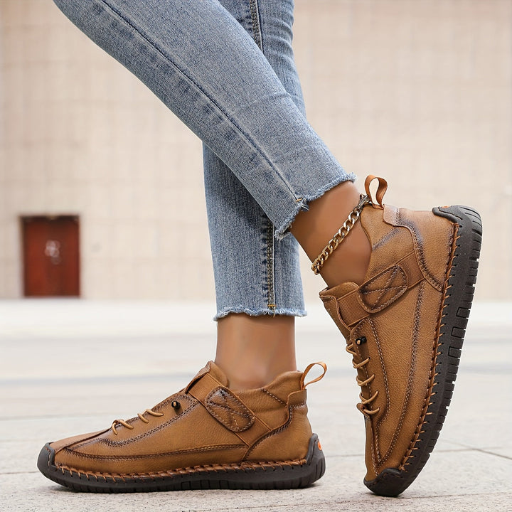 Paisley | Dames Casual Enkellaarzen Met Veters