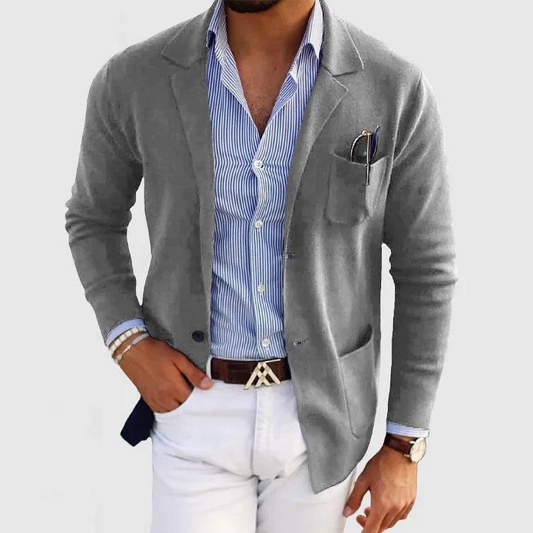 Quinn | Heren Casual Blazer met Enkele Knop