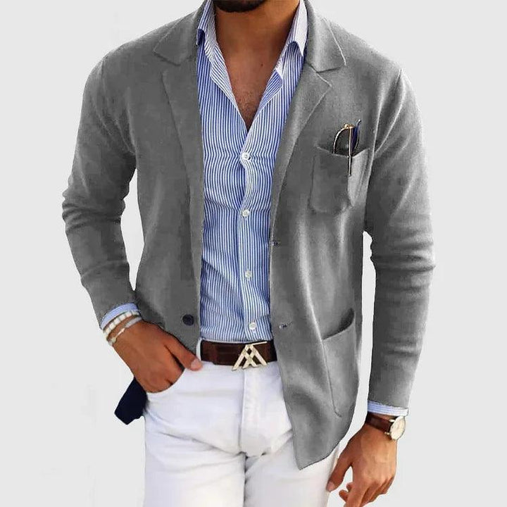 Quinn | Heren Casual Blazer met Enkele Knop